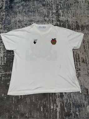 Off-White "Apple Over" Graphic T-Shirt (SS21 Collection)